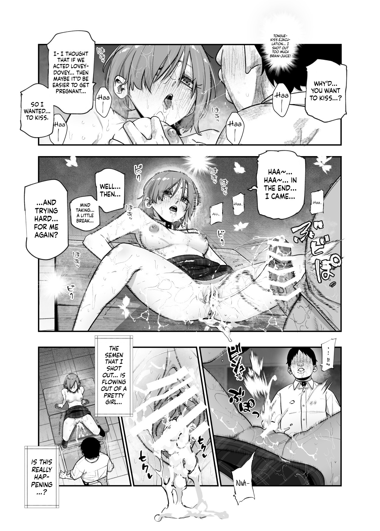 Hentai Manga Comic-We Have No Choice Because We're In A Death Game! EX 1st Period - Don't Act Disgusted, Got It!? Well, It's Not Like I'm Disgusted In The First Place-Read-24